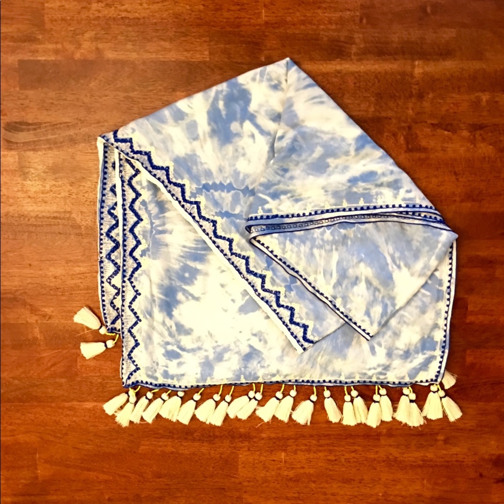 Skemo Handmade Embroidered Scarf Wrap
